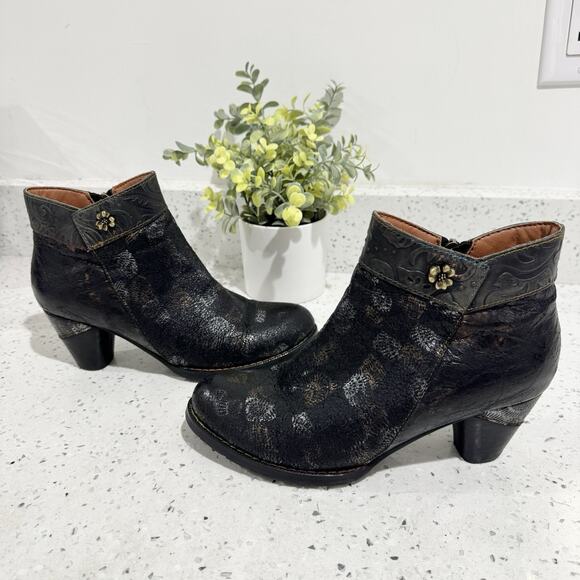 L'ATISTE Shoes - L'Artiste by Spring Step Bestlove women's leather ankle boots size 7
